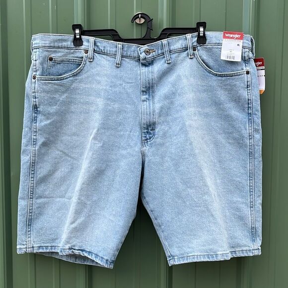 Men’s Wrangler Relaxed Fit Five Pocket Denim Short Size 46 - Picture 2 of 8